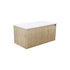 Alina Fluted Scandi Oak Wall Hung Cabinet