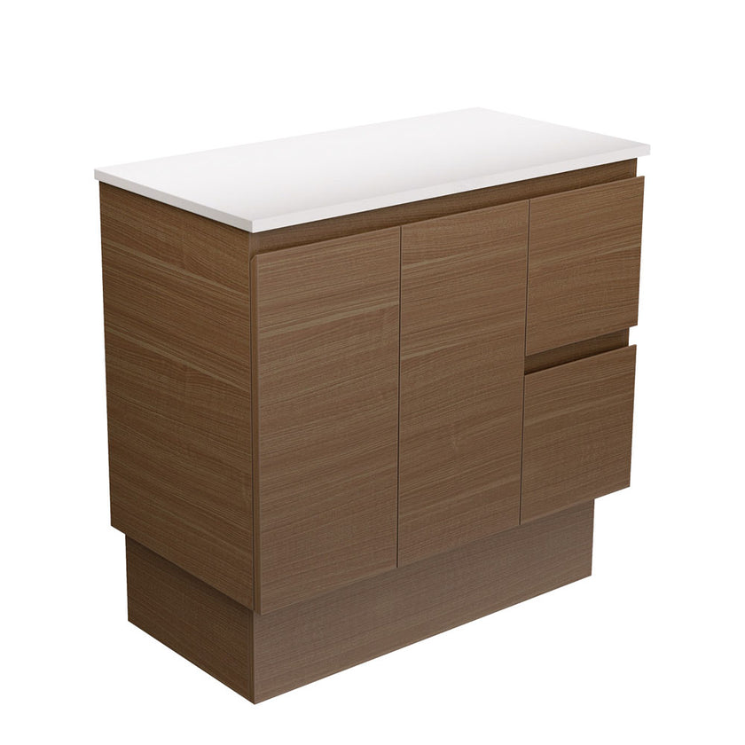 Edge Walnut Floor Standing Cabinet