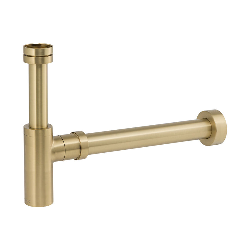 Brass Bottle Trap Round