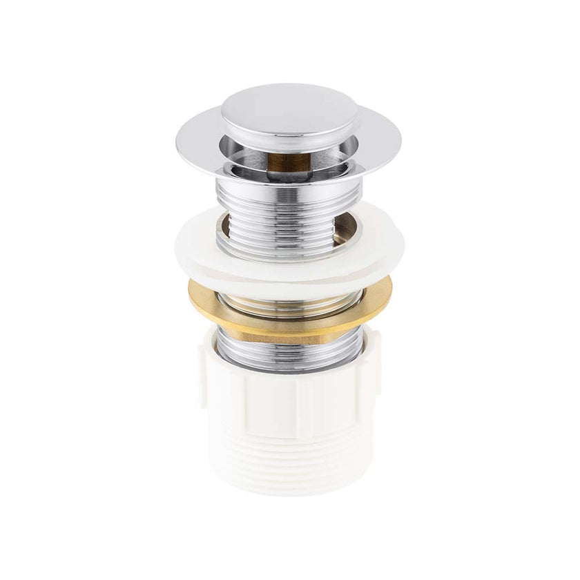 Plug & Waste Pop Up 32mm Overflow With Adapt