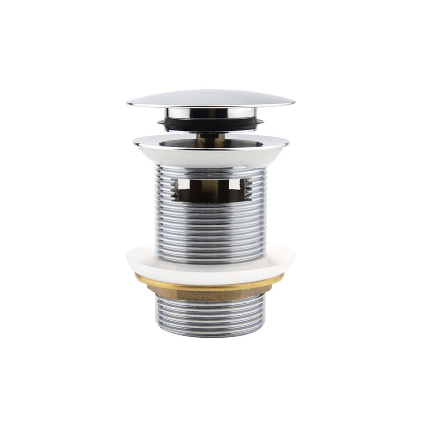 Plug & Waste Dome Pop Up 40mm Overflow