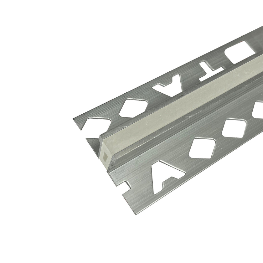 Aluminium Neoprene Expansion 3m x 11mm x 10mm Grey