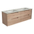 Ainsley Wall Hung Vanity Including Stone Top and Undermount Basin