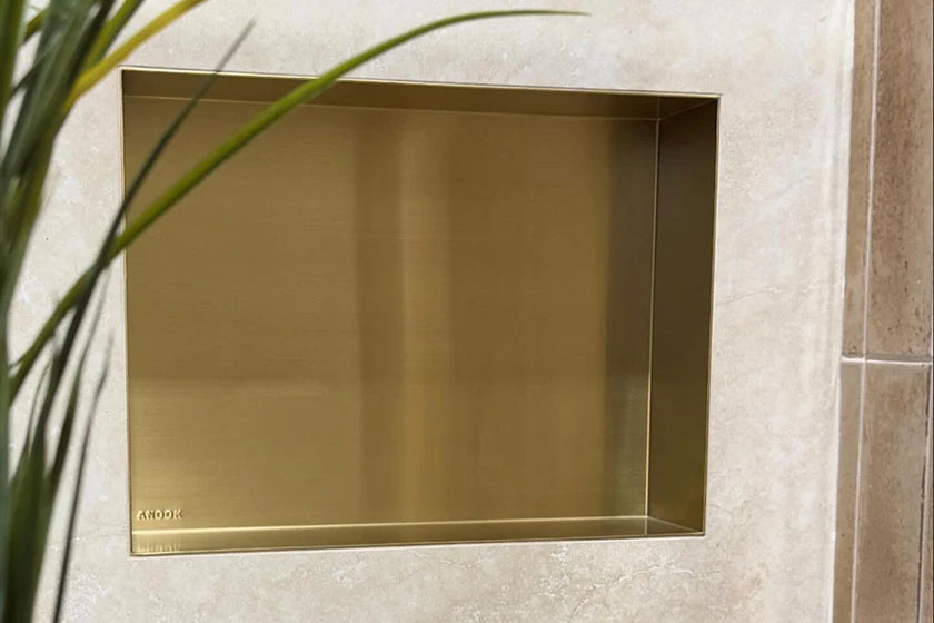 Anook Stainless Steel Shower Niche