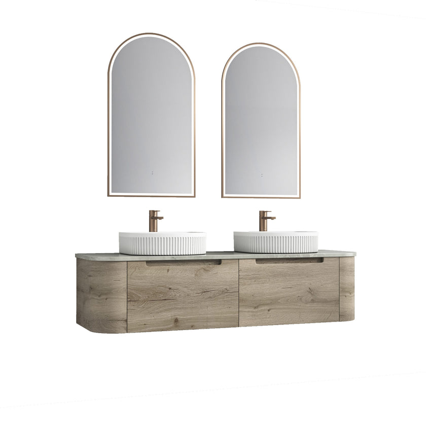 Hamilton Wall Hung Vanity with Stone Top