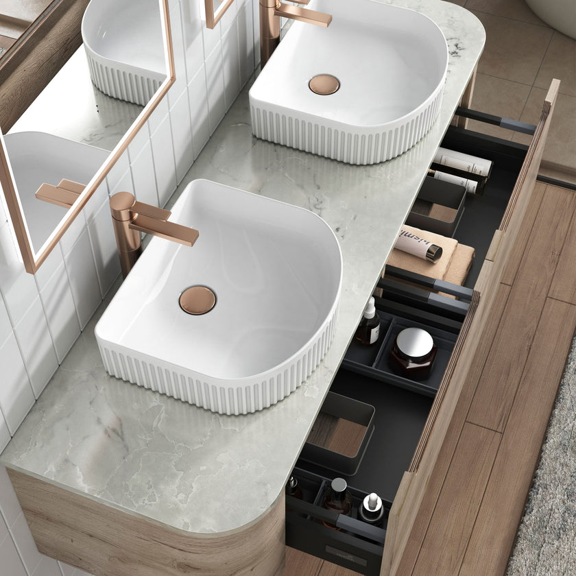 Hamilton Wall Hung Vanity with Stone Top