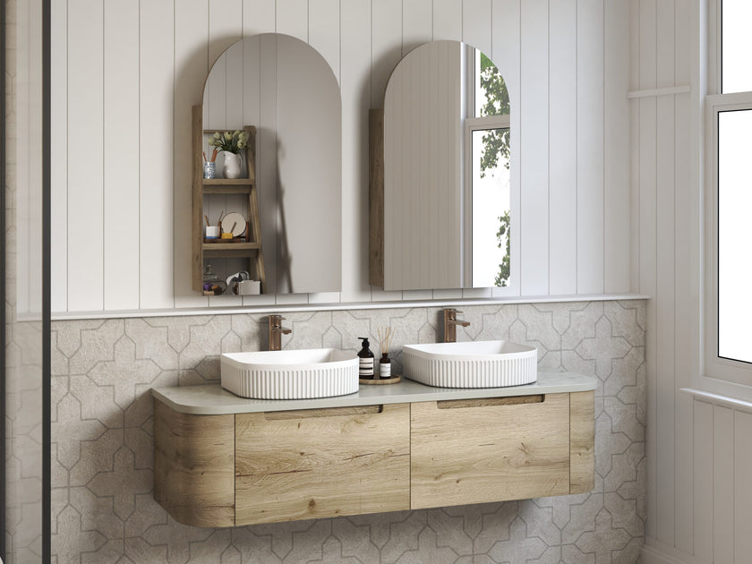 Hamilton Wall Hung Vanity with Stone Top