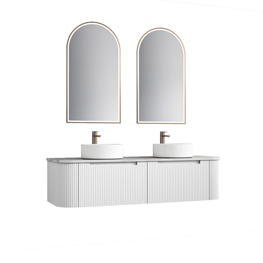 Petra Wall Hung Mark 2 Vanity Including Stone Top