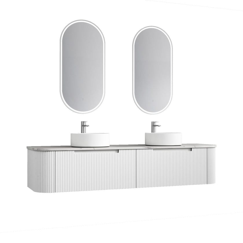 Petra Wall Hung Mark 2 Vanity Including Stone Top