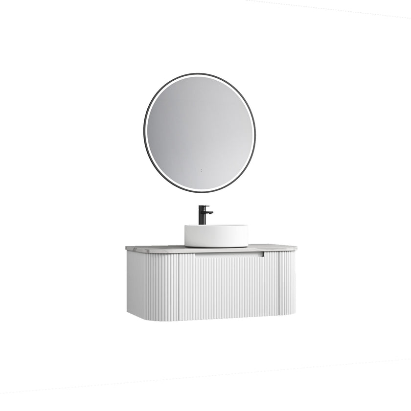 Petra Wall Hung Mark 2 Vanity Including Stone Top