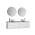 Perla Wall Hung Mark 2 Vanity Including Flat Stone Top