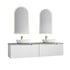 Perla Wall Hung Mark 2 Vanity Including Flat Stone Top