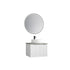 Perla Wall Hung Mark 2 Vanity Including Flat Stone Top