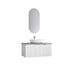 Perla Wall Hung Mark 2 Vanity Including Flat Stone Top
