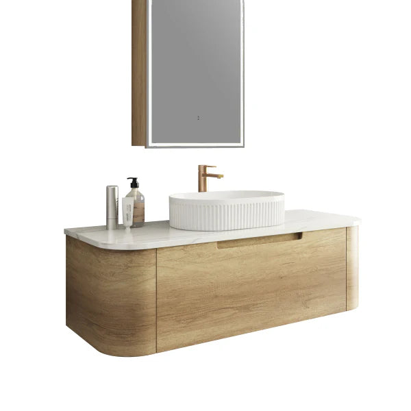 Carita Wall Hung Vanity Including Stone Top