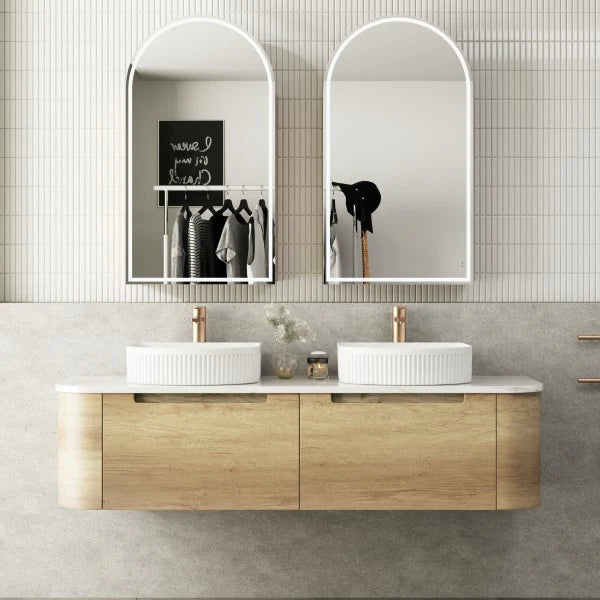 Carita Wall Hung Vanity Including Stone Top