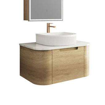 Carita Wall Hung Vanity Including Stone Top