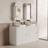Curva Floor Standing Vanity Including Stone Top