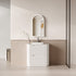 Curva Floor Standing Vanity Including Stone Top