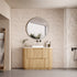 Curved Varcelli Floor Standing Vanity Including Stone Top