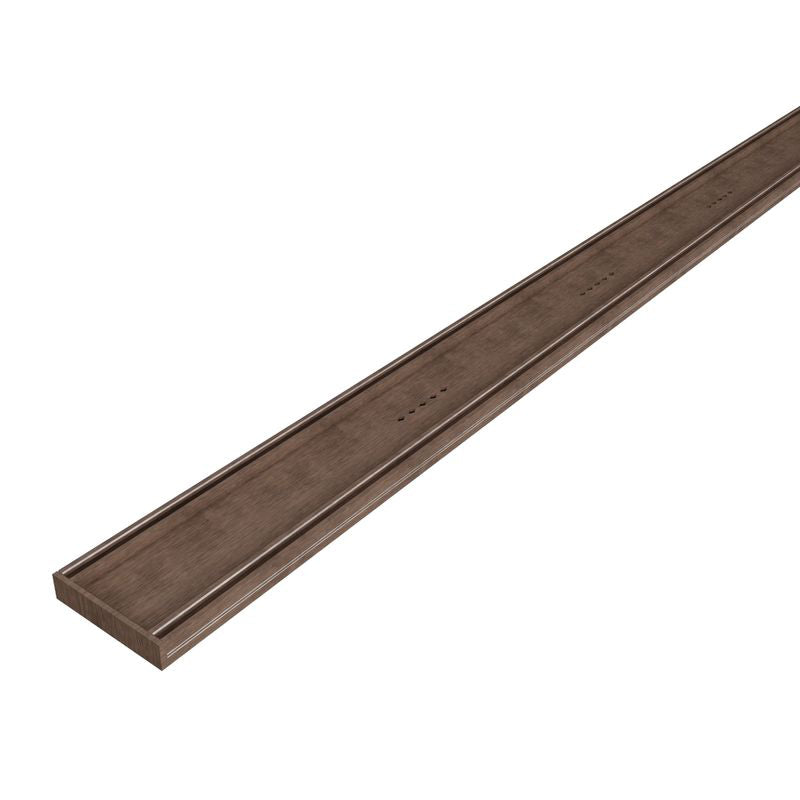 Hayman Aluminium Tile in Channel Drain 21mm