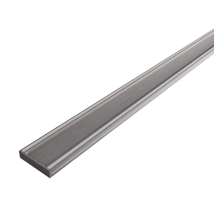 Hayman Aluminium Tile in Channel Drain 21mm