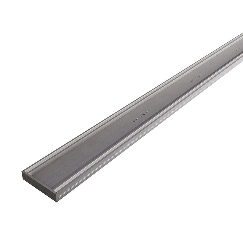 Hayman Aluminium Tile in Channel Drain 21mm