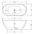 KOKO Freestanding Acrylic Bath