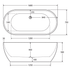 KOKO Freestanding Acrylic Bath