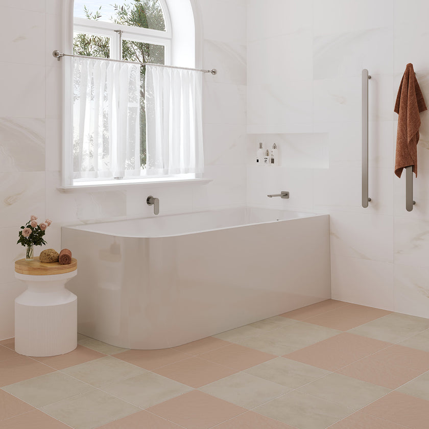 Hustle Multi-Fit Acrylic Bath With Overflow