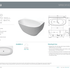 Keeto Back To Wall Bath