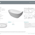 Keeto Back To Wall Bath