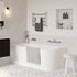 Isabella Acrylic Corner Bath 1700mm