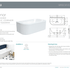 Eleanor Fluted Corner Left Hand Acrylic Bath