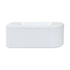 Eleanor Fluted Corner Right Hand Acrylic Bath