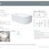 Eleanor Fluted Corner Right Hand Acrylic Bath