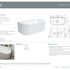 Eleanor Fluted Back To Wall Acrylic Bath