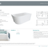Chloe Acrylic Corner Bath