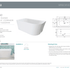 Chloe Acrylic Corner Bath