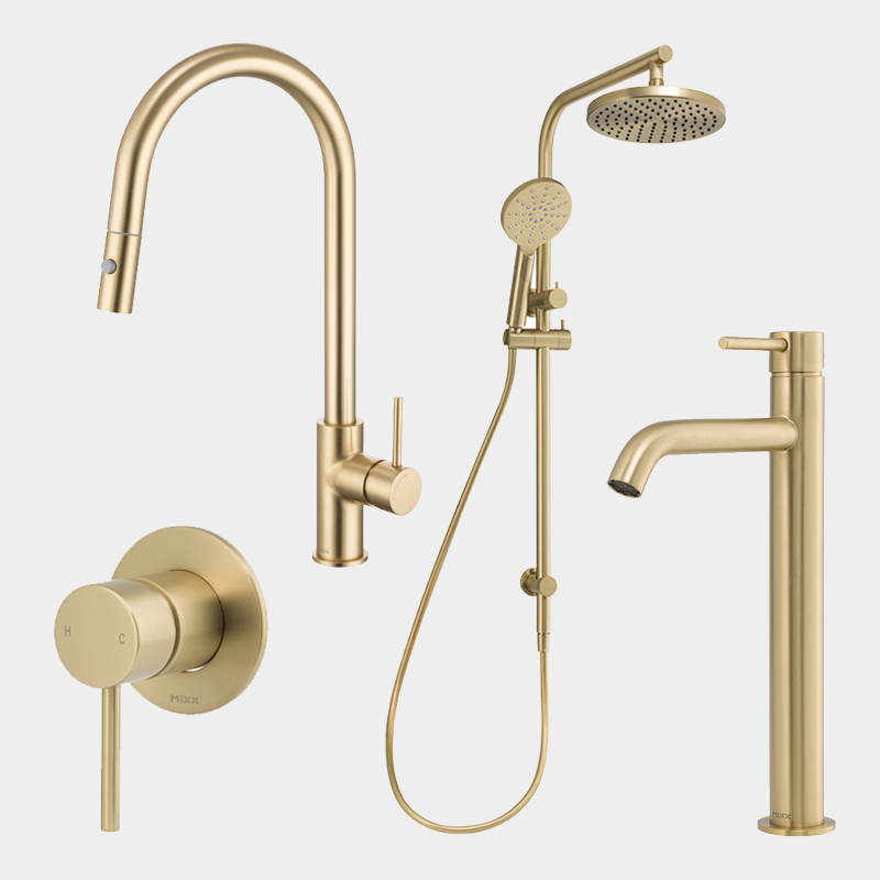 Gold from Kitchen to Bathroom Bundle