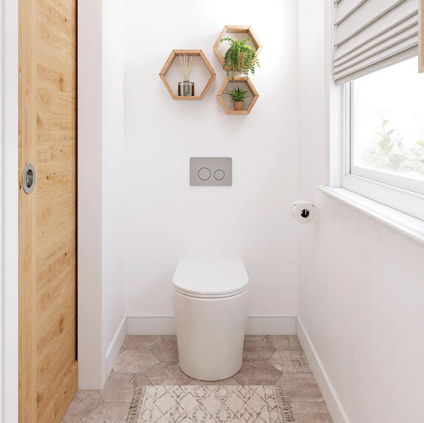 Isabella In Wall Cistern Toilet Suite