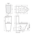 Kaya Tornado Flush Back To Wall Toilet Suite