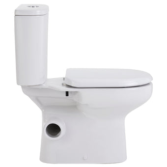 Petra Close-Coupled Toilet Suite with Left Skew Trap