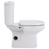 Petra Close-Coupled Toilet Suite with Left Skew Trap