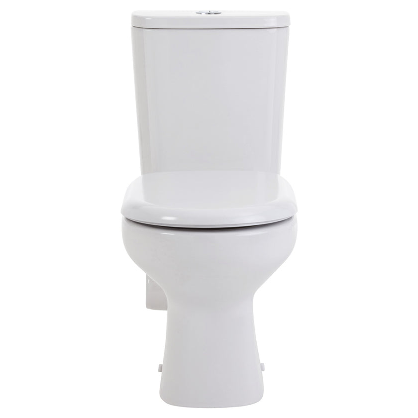 Petra Close-Coupled Toilet Suite with Left Skew Trap