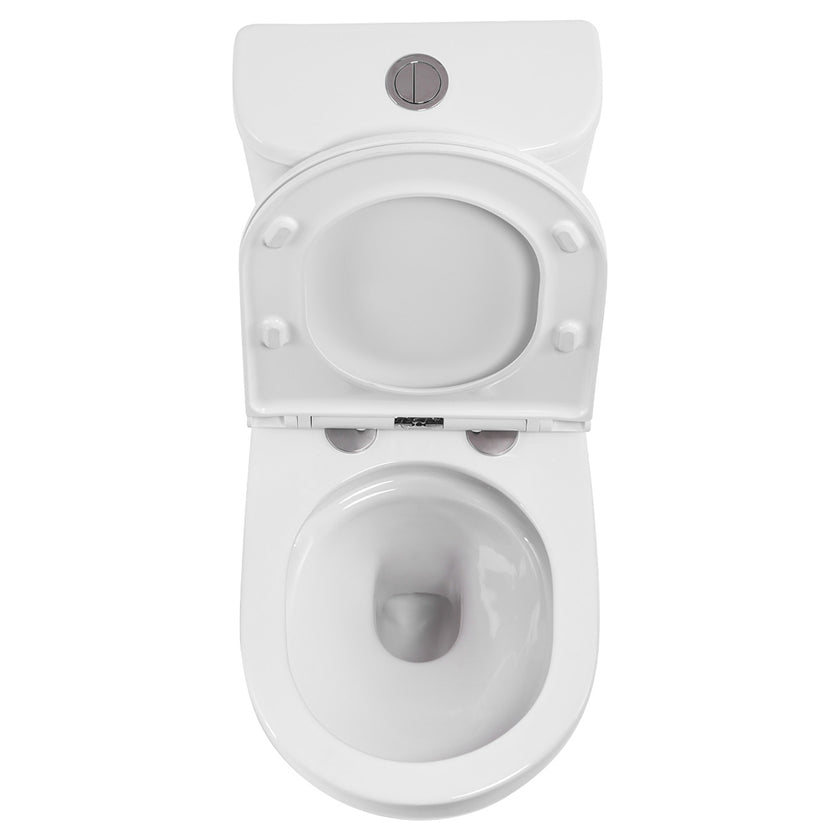 Petra Close-Coupled Toilet Suite with Left Skew Trap