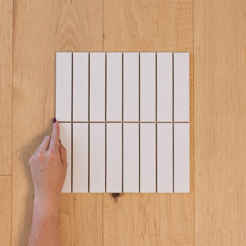 Kit-Kat Finger Mosaic White Gloss