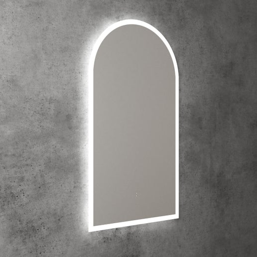 LED Canterbury Framed Arch Mirror