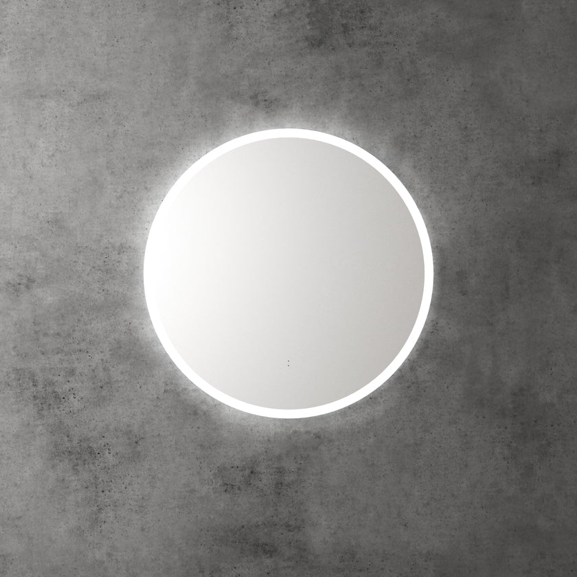 LED Windsor Framed Round Mirror