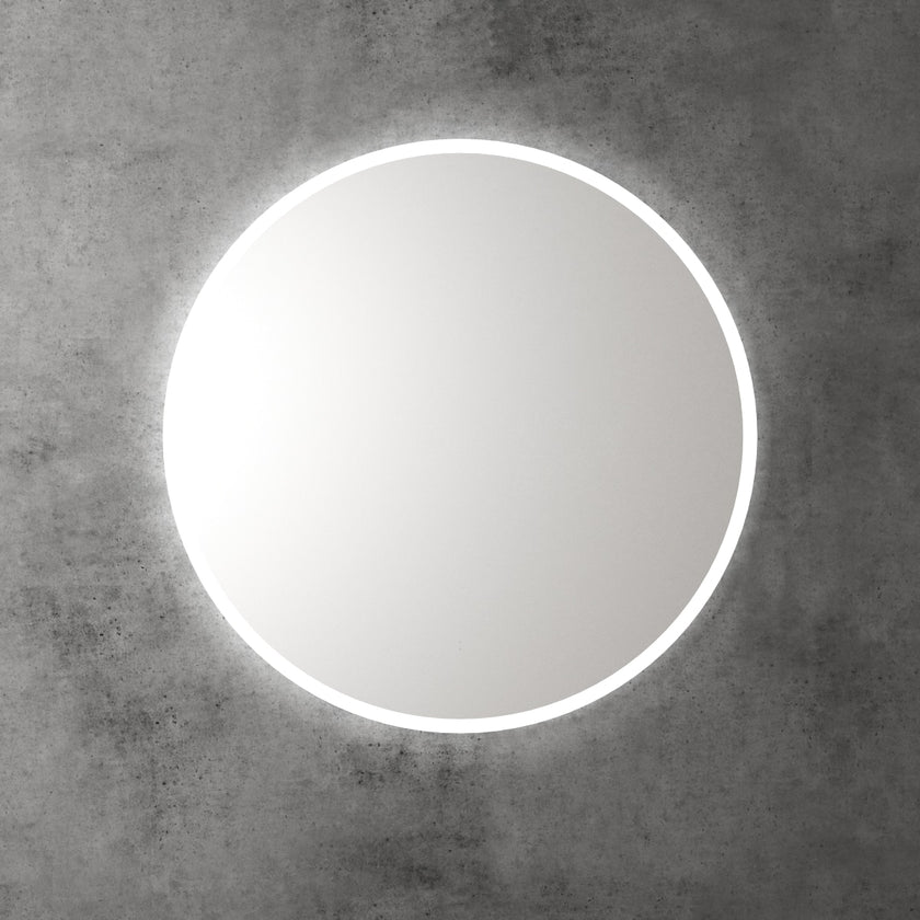 LED Windsor Framed Round Mirror